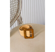 Riem gevlochten - naturel