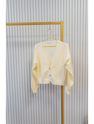 Vest Jantine - zachtgeel