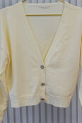 Vest Jantine - zachtgeel