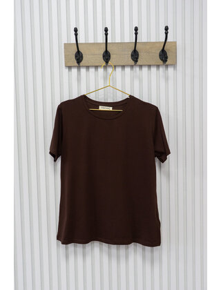 Shirt  Siska - bruin