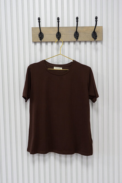 Shirt  Siska - bruin