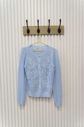 Vest Vera - lichtblauw