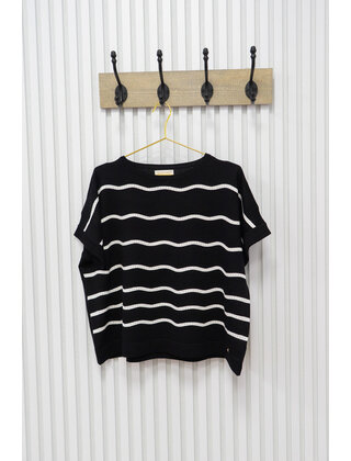 Truitje Marga - zwart/offwhite