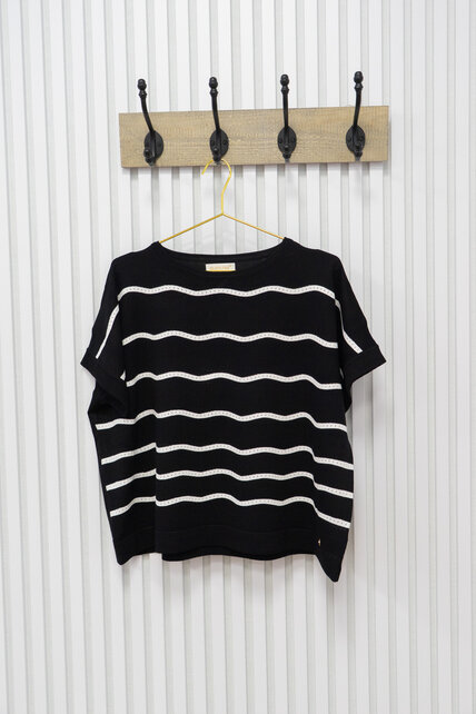 Truitje Marga - zwart/offwhite