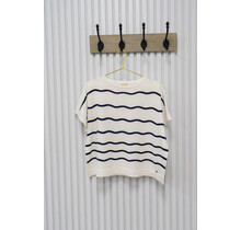 Truitje Marga - wit/donkerblauw