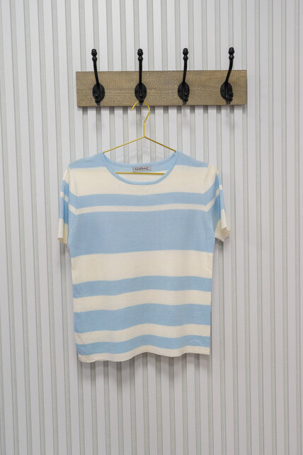 Truitje Gerrie - wit/lichtblauw