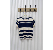 Truitje Gerrie - wit/donkerblauw