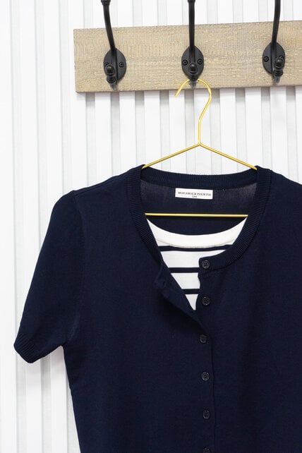 Vestje Rianne - donkerblauw