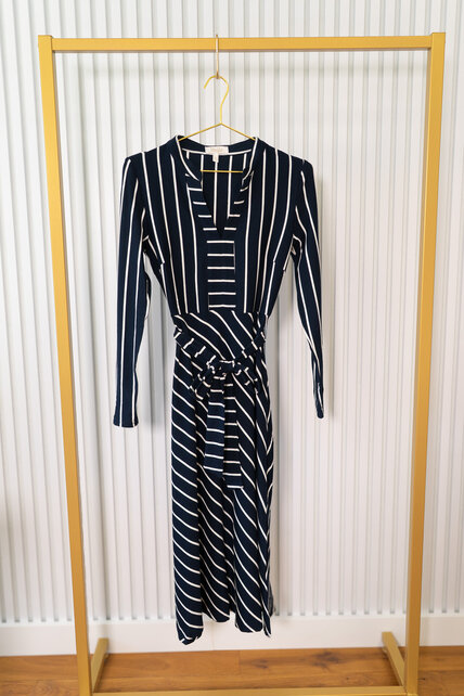 Jurk Aletta - donkerblauw