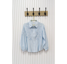 Blouse Mariska - lichtblauw