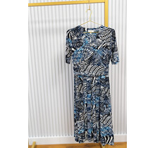 Jurk Jenny - blauw design