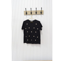 Shirt  Sophie - zwart/beige