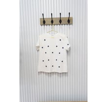 Shirt  Sophie - wit/blauw