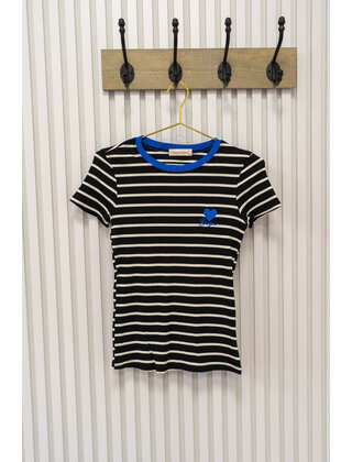 Truitje Janiek - zwart/blauw