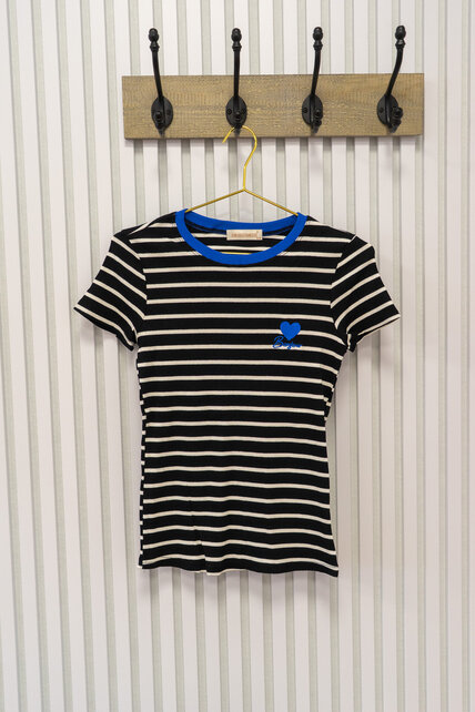 Truitje Janiek - zwart/blauw