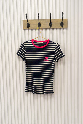 Truitje Janiek - blauw/roze