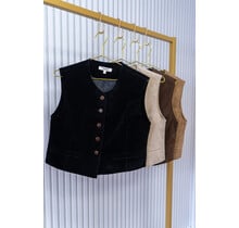 Gilet Amanda - zwart