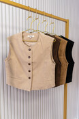 Gilet Amanda - beige