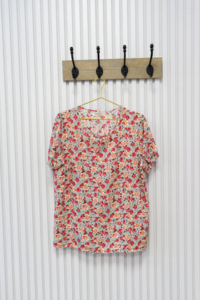 Blouse Merel - cerise