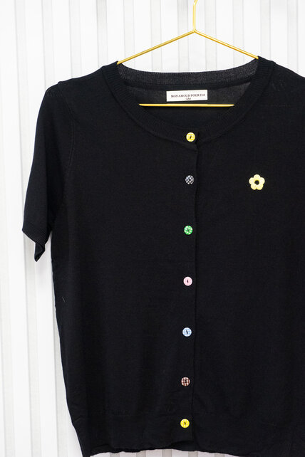 Vest Charlize - zwart