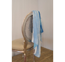 Sjaal lang - lichtblauw