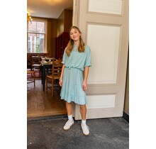 Jurk Liselot - mintgroen