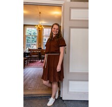 Jurk Liselot - bruin