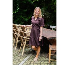 Jurk Rebekka - bruin