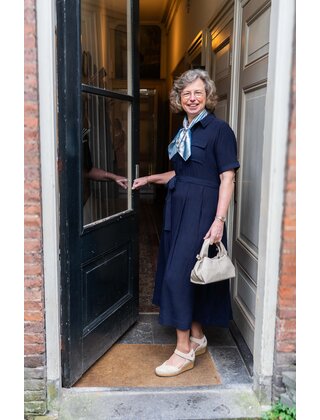 Jurk Sienna - donkerblauw