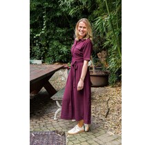 Jurk Sienna - bordeaux