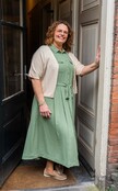 Jurk Sienna - lindegroen