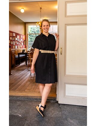 Jurk Lobke (korte variant 105cm) - zwart