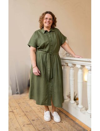 Jurk Lobke (lange variant 125cm) - groen