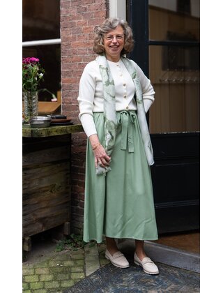 Rok Chantal - lindegroen