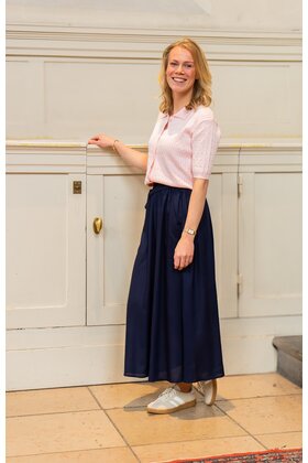 Rok Chantal - donkerblauw