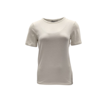 Dames shirt Suus picotrandje korte mouw - wit