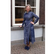 Jurk Barbera - donkerblauw