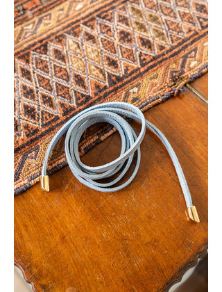 Knoopriempje - lichtblauw