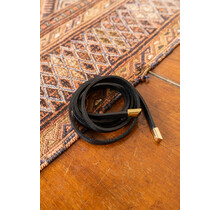 Knoopriempje - zwart