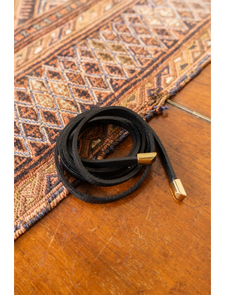 Knoopriempje - zwart