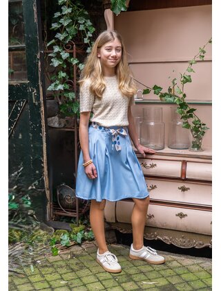 Rok Aukje - lichtblauw