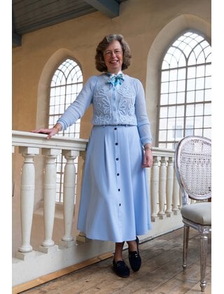 Rok Anita - lichtblauw