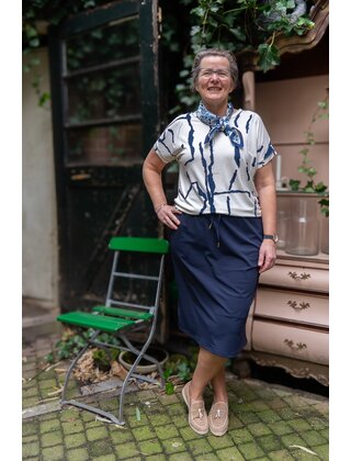 Rok Ivonne - donkerblauw