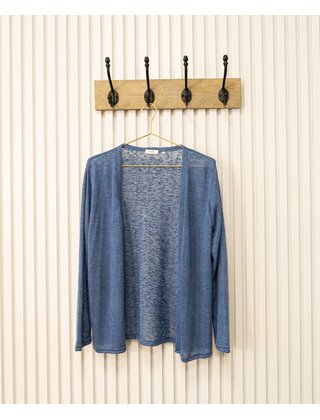 Vest Albertine - jeansblauw