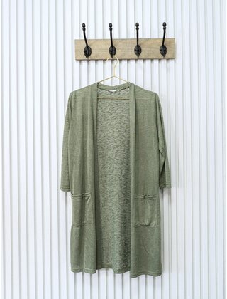 Vest Martine - olijfgroen