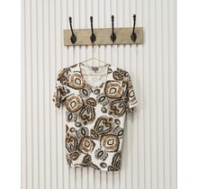 Shirt Coby - print bruin