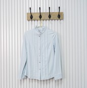 Blouse Aafke - lichtblauw