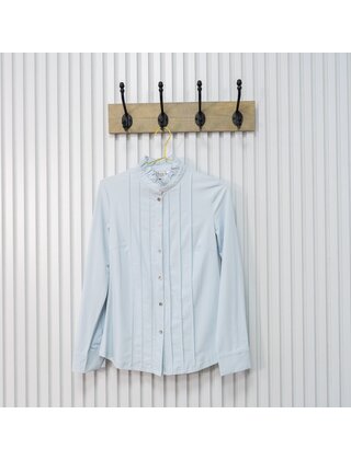 Blouse Aafke - lichtblauw