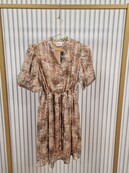 Jurk Fenneke - dessin beige