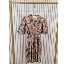 Jurk Fenneke - dessin lichtblauw